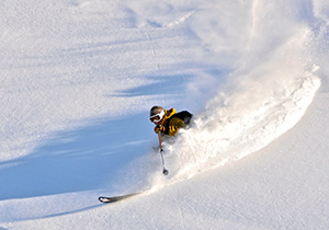 Skiing in Southeast Alaska 